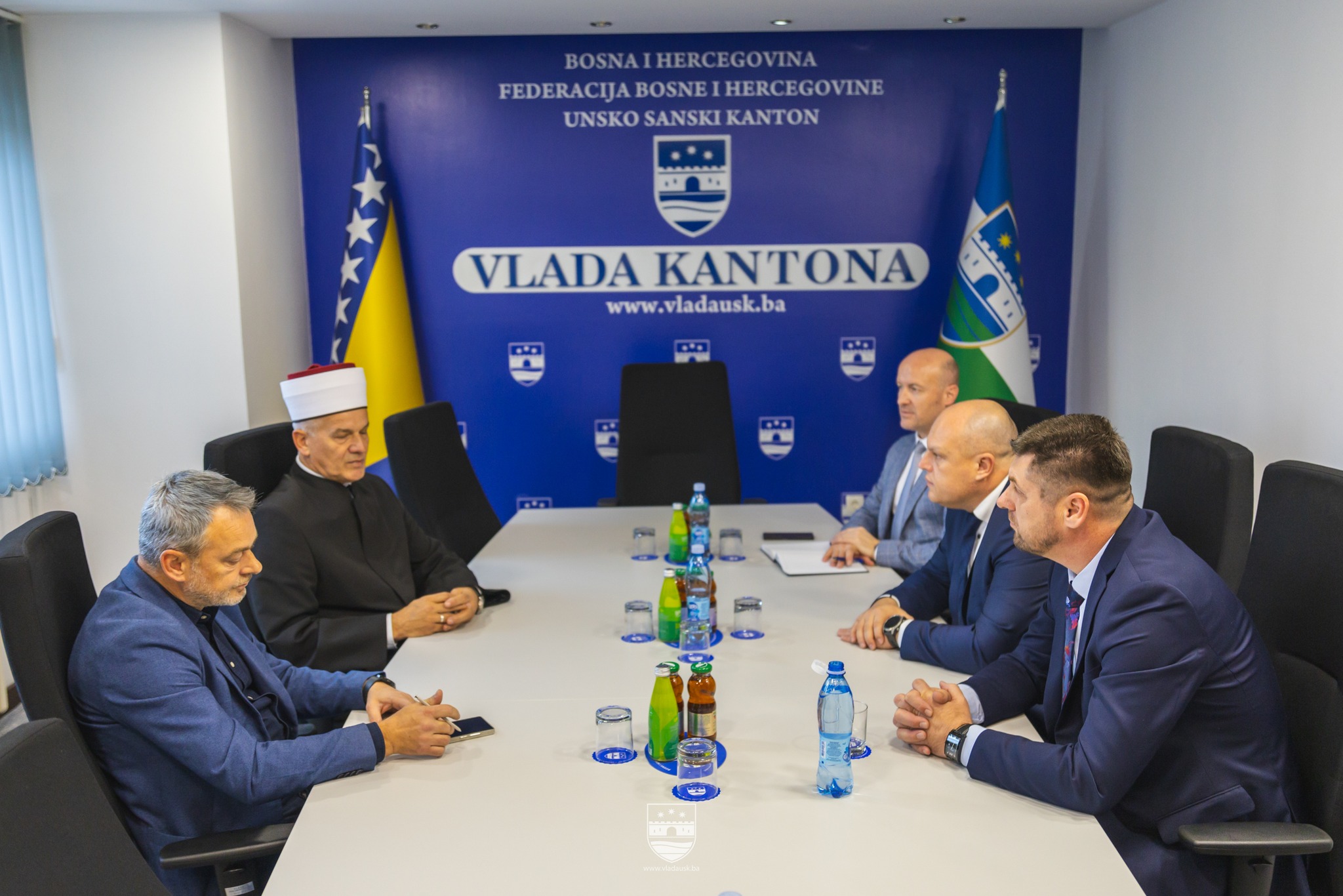 Premijer Ružnić i predsjedavajući Jusić primili muftiju Smajlovića: Podrška projektima za povratnike