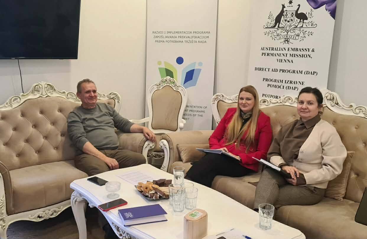 Ministrica privrede Samra Mehić u posjeti Obrtničkoj komori USK