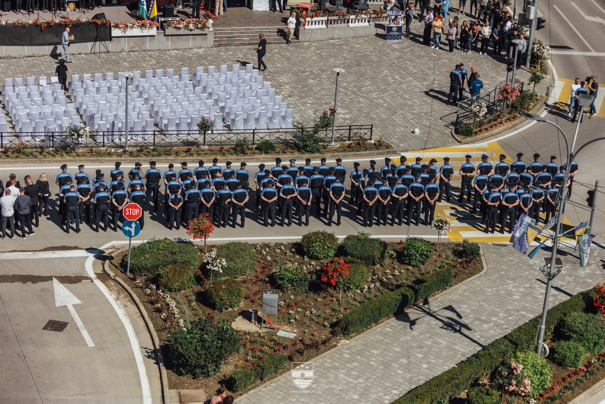 Održana centralna svečanost kojom je obilježen Dan policije Unsko-sanskog kantona
